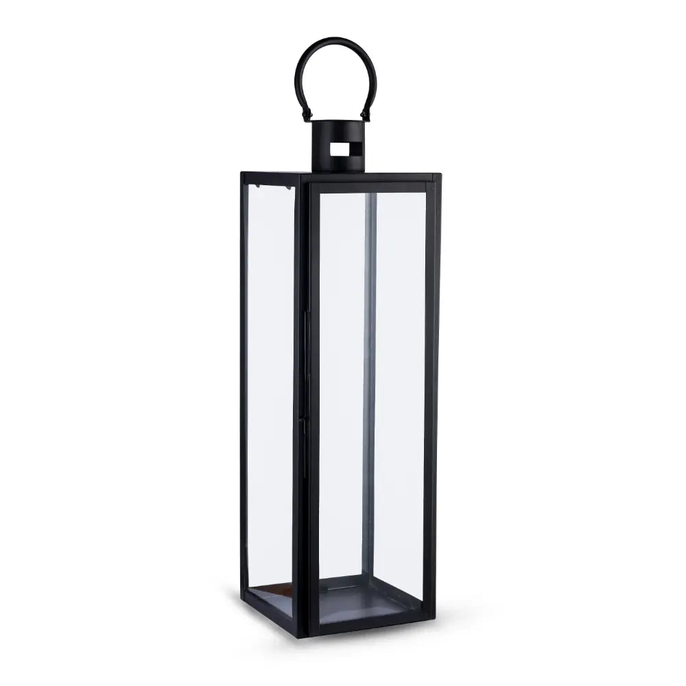 Garden Glow Lantern Black Large